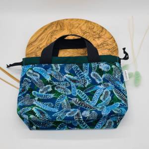 Projekttasche | Knitting Bag | Field Bag | Wollaufbewahrung | Tasche für Strickzeug | Projektbeutel | Bobbeltasche | Str Bild 6