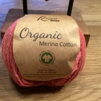 400g Organic Merino Cotton - Farbe : Himbeere Bild 1