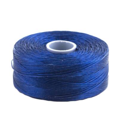 C-Lon Royal Blue TEX45 ø0,11mm flexibles weiches Perlengarn für feine Fädelarbeiten CLBD