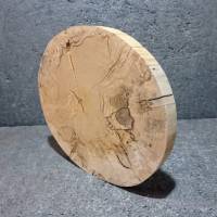Baumscheibe, Holzscheibe, gestockt, Erle, Bastelholz, Holz Bild 6