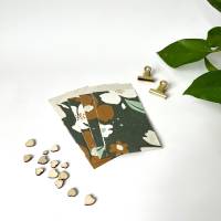 geblümte Mini-Geschenktüten Graspapier 5-50 Stück 7x13 cm klein flach Papier-Flachbeutel Minitasche Schmucktüte Bild 5