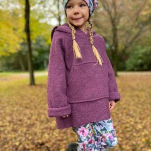 Neuheit: Sweater Walk Oversize Hoodie - warm - Kinder bis 146 Farbauswahl Bild 1