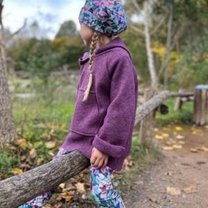 Neuheit: Sweater Walk Oversize Hoodie - warm - Kinder bis 146 Farbauswahl Bild 5