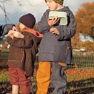 Neuheit: Sweater Walk Oversize Hoodie - warm - Kinder bis 146 Farbauswahl Bild 6