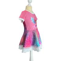 Sommerkleid Größe 110 - Festliches Kleid - Drehkleid Jerseykleid Festkleid Partykleid Bild 3