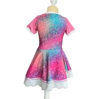 Sommerkleid Größe 110 - Festliches Kleid - Drehkleid Jerseykleid Festkleid Partykleid Bild 8
