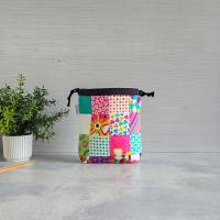 Projektbeutel | Projekttasche |  Stricktasche | Bobbeltasche | Minitasche | Kosmetikbeutel | Projekt Bag | Knitting Bag Bild 2