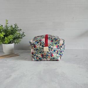 Projekttasche für Stricken | Würfelform | Projekt Bag | Stricktasche | Knitting Bag | Projekt Bag | Handarbeitstasche Bild 5