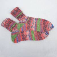 Socken Damensocken handgestrickt in schönen Farben Größe 38/39 Bild 4