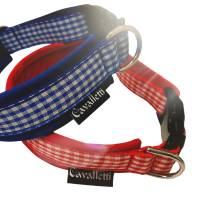 Hundehalsband Heidi 45-50 cm verstellbar mit Steckschließe personalisierbar Halsband rot mit Polsterung Bild 4