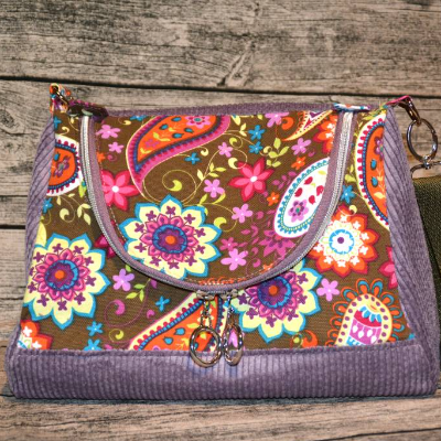 mittelgroße Sommerfeeling-Handtasche der besonderen Art- LaSalsa Bag