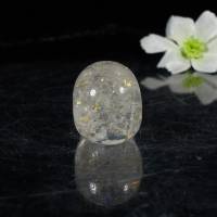 Schädel Bergkristall mit 24 Karat Blattgold in Resin/Epoxid Bild 6