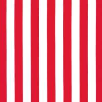 Westfalenstoffe Capri rot weiß gestreift weiß 100% Baumwolle Webware Webstoff Bild 1