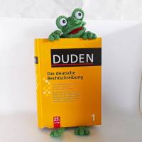 Lesezeichen Frosch Froschkönig Buch Bücher Bookmark 3D Amigurumi Geschenkidee Geldgeschenk Gutschein Personalisierbar Bild 7