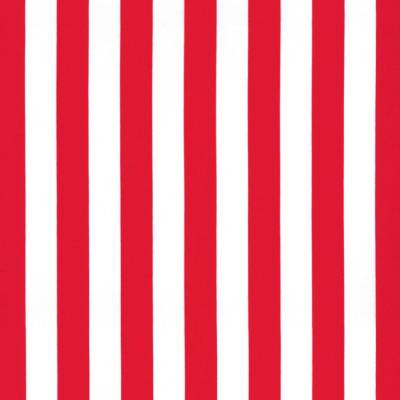 Westfalenstoffe Capri rot weiß gestreift weiß 25cm x 25cm 100% Baumwolle Webware Webstoff