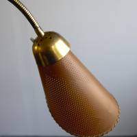 Vintage Stehlampe Mid Century Tütenlampe 2 Schirme Bild 7