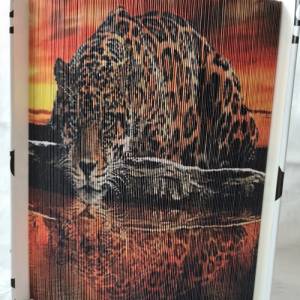 Buchfaltkunst Leopard Bild 2