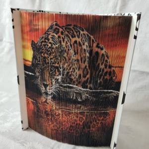 Buchfaltkunst Leopard Bild 3