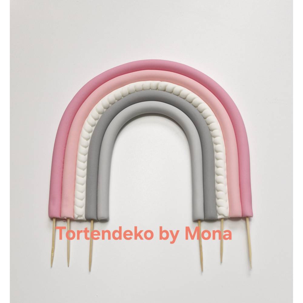 26-teilige Regenbogen Torten Deko - Wiederverwendbar Für Geburtstage
