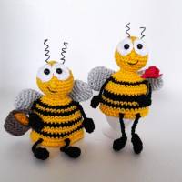 Eierwärmer Kantenhocker--Bienen--Honig Blume Bee Tiere Tischdeko Geldgeschenk Gutschein Frühstück Bild 2
