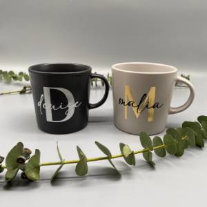Personalisierte Tasse - Namenstasse - Kaffeebecher - Teetasse - Personalisierte Kaffeetasse - Tasse als Geschenk - Gesch Bild 1