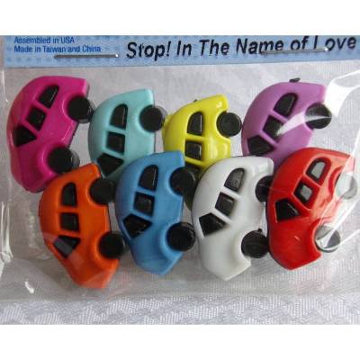 Dress it up Knöpfe   Autos  (1 Pck.)    Stop! In The Name of Love
