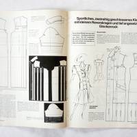 Vintage Modezeitschrift RUNDSCHAU 1988 Nähmagazin Schnittbogen für Schneider, Direktricen und Modedesigner Bild 6