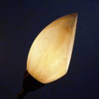 Vintage Tütenlampe mit 3 verstellbaren Glasschirmen Bild 5