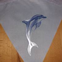 Schultüte mit Namen / Vorschultüte mit Namen, Geschwister Schultüte - Delfin personalisierbar Bild 4