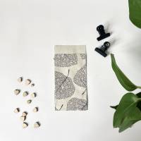 10 Stück Mini-Geschenktüten Graspapier Blattmuster 7x13 cm kleiner Papierbeutel für selbstgemachtes Schmuchk Beutel Bild 2