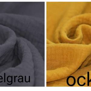 Visuell Design - Musselin Schlafsack Pucksack Strampelsack geschlossen / mit Füße -   Gr. 68 bis 146 - 18 Farben Bild 7