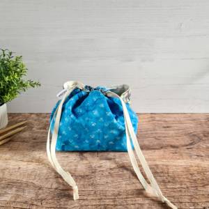 Projekttasche | Stricktasche | praktische Bobbeltasche | Wollbeutel | Aufbewahrung Strickzeug | Projekt Bag Bild 6