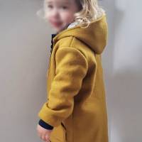 Tolle Walkjacke / Wolle für Kinder mit maritimen Elementen - Wollwalk, Wolle Kinderjacke Dijon 