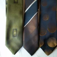 Vintage Krawatten in edlem  Design aus den 70-er/80-er Jahren Bild 2