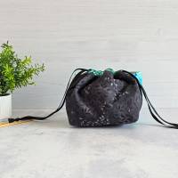 Projektbeutel | Project Bag | praktische Bobbeltasche | Wollbeutel | Aufbewahrung Strickzeug | Projekt Bag | Drawstring Bild 3