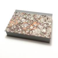 Schachtel mit Klappdeckel mit marmoriertem Papier Bild 5