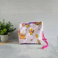 Projekttasche für Stricken | Ostern | Bobbeltasche | Japanische Reistasche | besondere Stricktasche | Projekt Bag Bild 4