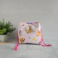 Projekttasche für Stricken | Ostern | Bobbeltasche | Japanische Reistasche | besondere Stricktasche | Projekt Bag Bild 6