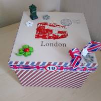 Geschenkbox Geldgeschenk für eine Reise nach New York oder London  Geschenkidee vom SaBienchenshop Bild 5