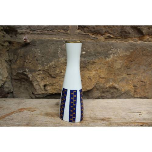 STOBAZA Sauciere Mit Goldrand - Weiße Keramik Soßenschüssel Mit Deckel