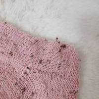 Handgestrickte Wollsocken Gr. 36/37 Wollsocken Damen Mädchen Kuschelsocken rosa Bild 4