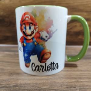Super Mario personalisierte Tasse Bild 2