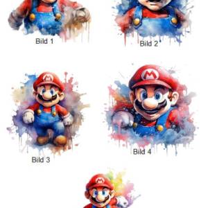 Super Mario personalisierte Tasse Bild 3