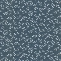 Westfalenstoffe Kyoto blau weiß Libellen 25cm x 25cm 100% Baumwolle Webware Webstoff Bild 1