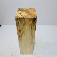 Holzsäule Hand-geschliffen zum  Dekorieren und Basteln Bild 1