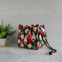 Projekttasche für Stricken | Wichtel | Bobbeltasche | Japanische Reistasche | besondere Stricktasche | Projekt Bag Bild 2