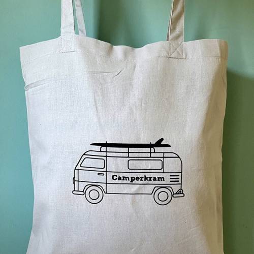 Einkaufsbeutel Bulli | Vanlife | Camp | Camping | Caravan