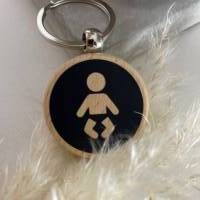 Schlüsselanhänger zur Verkündung deiner Schwangerschaft beim werdenden Vater oder den Großeltern Bild 5