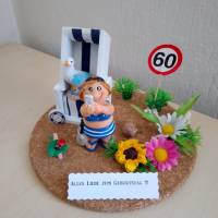 Geldgeschenk 60 - Geburtstag - relaxen - Garten -Strandkorb  Rente Freizeit für die Frau Bild 2