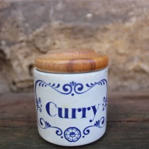 1 von 3 Gewürzdose Gewürzglas Pfeffer Curry Katzhütte Keramik  70er Jahre DDR Bild 7